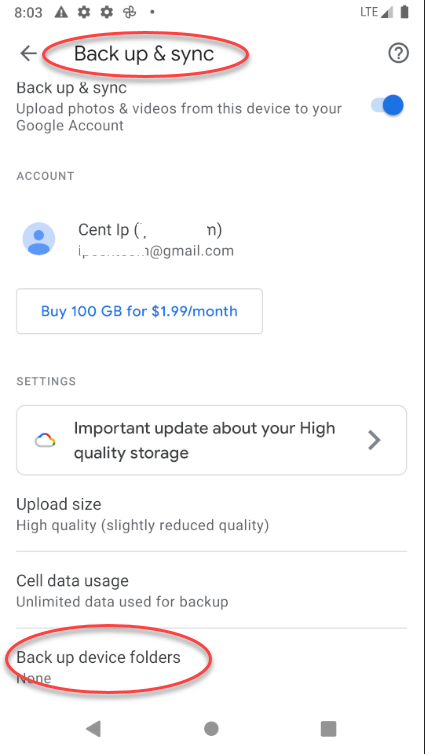 Ip camera cloud google drive sales