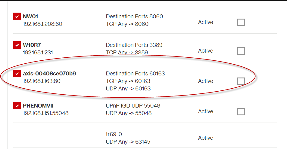 port forwarding fios g1100 c