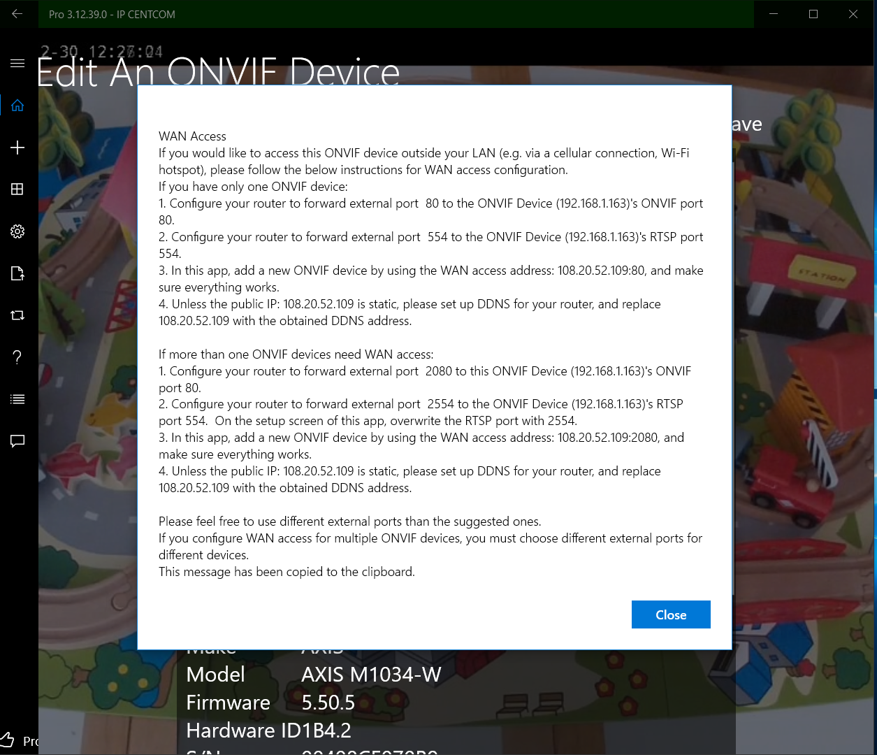 How to set up a network camera steps 29 wan access instructions