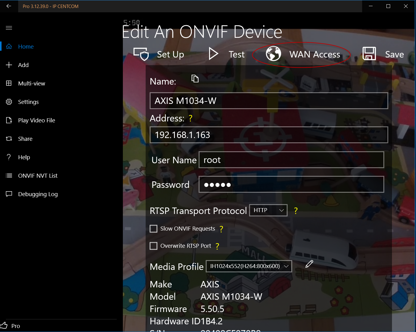 Remote Access - Connecting to Axis IP Cameras 