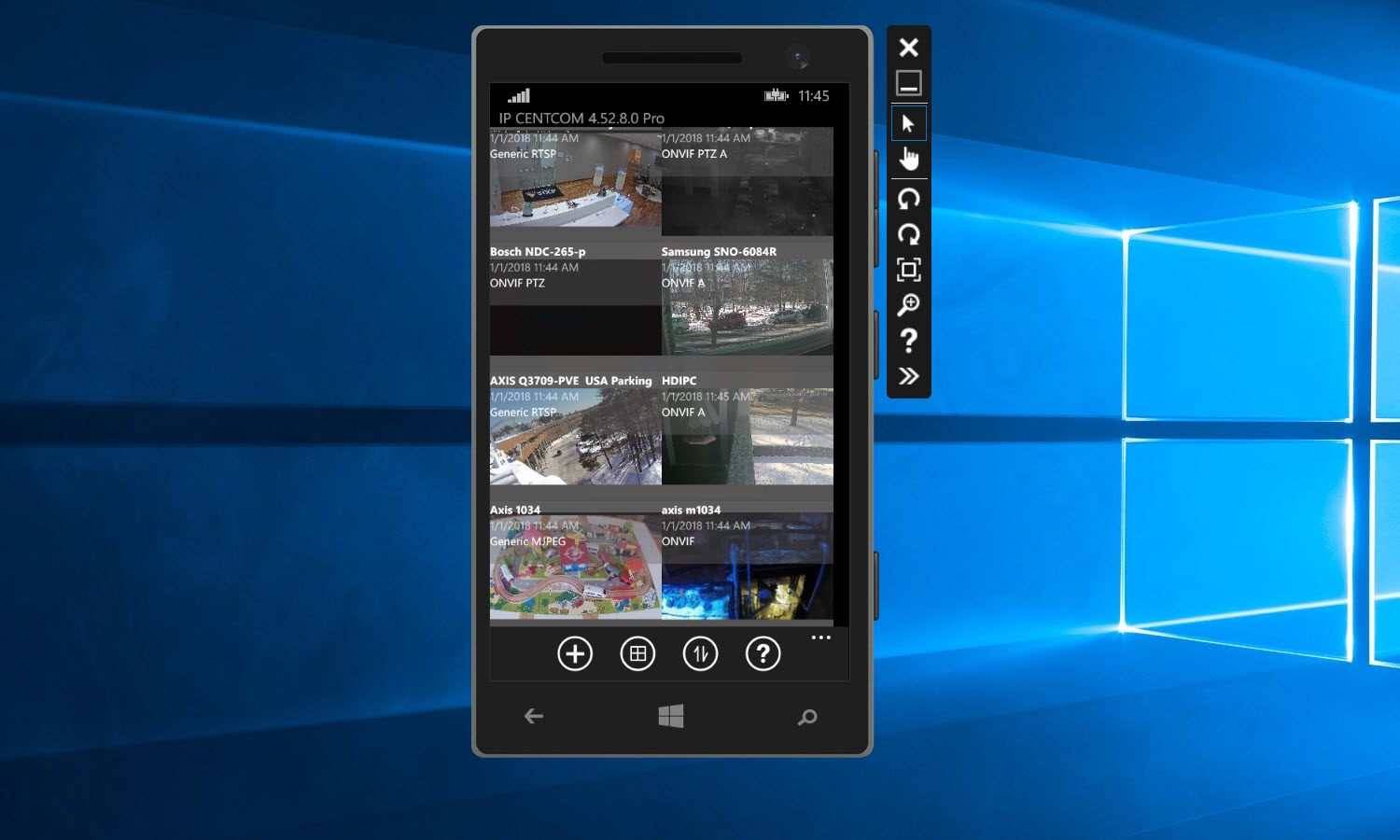 IP CENTCOM for Windows Phone