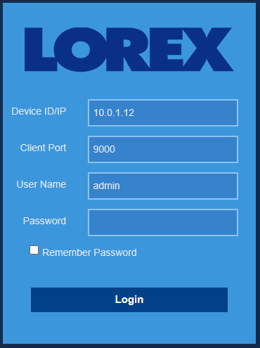 How to configure Lorex security camera 3