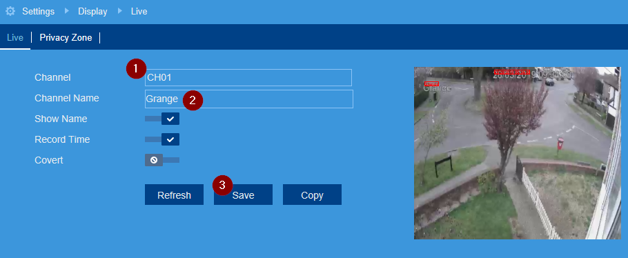 How to configure Lorex security camera 5